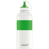 SIGG CYD Pure White Touch Green 2.0 0,6 L Drinkfles Wit/groen