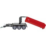 SIKU Control32 - 3-assig haaklift-chassis met afzetcontainer RC 6786