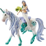 Schleich Bayala - Zeemeermin op onderwater eenhoorn speelfiguur 42509