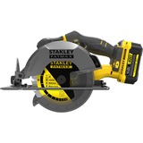 Stanley FATMAX V20 18V Cirkelzaag handcirkelzaag Geel/zwart, Koffer, oplader (4A) en 2 accu's (2.0Ah) inbegrepen