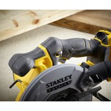 Stanley FATMAX V20 18V Cirkelzaag handcirkelzaag Geel/zwart, Koffer, 2 accu's (2.0Ah) en oplader (4A) inbegrepen