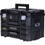 Stanley FatMax Tstak Combo II + IV gereedschapskist Zwart