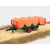 bruder Balentransport aanhanger met 8 ronde balen Modelvoertuig 02220