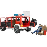 bruder Jeep Wrangler Unlimited Rubicon brandweerauto Modelvoertuig 02528