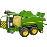 bruder John Deere C441 Ronde balenpers en wikkelmachine Modelvoertuig 02032