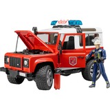 bruder Land Rover Defender brandweerauto Modelvoertuig 02596