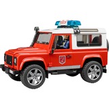 bruder Land Rover Defender brandweerauto Modelvoertuig 02596