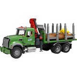 bruder MACK houttransport truck Modelvoertuig 02824