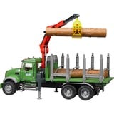 bruder MACK houttransport truck Modelvoertuig 02824