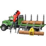 bruder MACK houttransport truck Modelvoertuig 02824