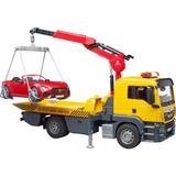 bruder MAN TGS Sleepwagen met roadster Modelvoertuig 03750, met licht en geluid