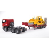 bruder Scania R-Serie dieplader met Cat bulldozer Modelvoertuig 03555