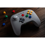 8BitDo 64 Bluetooth Controller Grijs, Bluetooth 5.0 / USB, Switch, Switch 2, Pc, Android