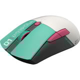 ASUS TUF GAMING Mini Wireless Mouse Hatsune Miku Edition Wit/turquoise, 12.000 dpi, USB / 2.4GHz / Bluetooth