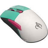 ASUS TUF GAMING Mini Wireless Mouse Hatsune Miku Edition Wit/turquoise, 12.000 dpi, USB / 2.4GHz / Bluetooth