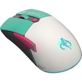 ASUS TUF GAMING Mini Wireless Mouse Hatsune Miku Edition Wit/turquoise, 12.000 dpi, USB / 2.4GHz / Bluetooth