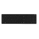 ASUS W5000 Wireless Keyboard and Mouse, desktopset Zwart, US lay-out, US-International, Rubberdome, 800 - 1600 DPI, 2.4 GHz