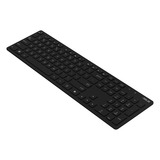 ASUS W5000 Wireless Keyboard and Mouse, desktopset Zwart, US lay-out, US-International, Rubberdome, 800 - 1600 DPI, 2.4 GHz