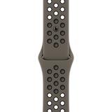 Apple Sportbandje van Nike - Olive Grey/zwart (45 mm) horlogeband Grijs/zwart
