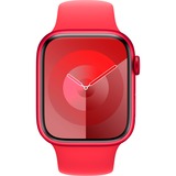 Apple Watch Series 9 smartwatch Rood/rood, Aluminium, 45 mm, Sportbandje (M/L)