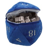 Asmodee D20 Plush Dice Bag opberger Blauw