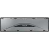 CHERRY KW 9100 SLIM, toetsenbord Zwart/zilver, EU lay-out (QWERTY), Scissor switches, ABS, USB-C, 2.4 GHz, Bluetooth