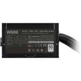 Cooler Master Elite NEX W600 230V, 600 Watt voeding  Zwart, 2x PCIe
