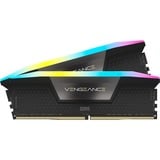 Corsair 32 GB DDR5-5600 Kit werkgeheugen Zwart, CMH32GX5M2B5600Z36K, Vengeance RGB, EXPO