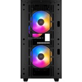 DeepCool MATREXX 40 3FS mini tower behuizing Zwart | 2x USB-A | Window