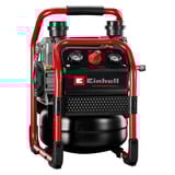 EINHELL SILENZZO 36/210 Professionele draadloze luchtcompressor Zwart/rood, Accu en oplader niet inbegrepen