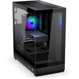 ENDORFY Fishtank 6000 Flex midi tower behuizing Zwart | 2x USB-A | 1x USB-C | RGB | Window