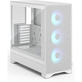 Fractal Design Pop 2 Air RGB midi tower behuizing Wit | 1x USB-A | 1x USB-C | RGB | Tempered Glass