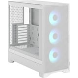 Fractal Design Pop 2 Air RGB midi tower behuizing Wit | 1x USB-A | 1x USB-C | RGB | Tempered Glass