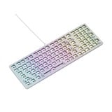 Glorious GMMK 2 Full Size barebone RGB gaming toetsenbord Wit, US lay-out (QWERTY), 96%, RGB, Hot-Swap