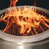 HerQs Smokeless FirePit Chief vuurkorf Roestvrij staal, voor 8-12 personen
