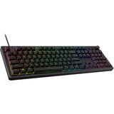 HyperX HyperX Alloy Rise RGB mechanisch gaming toetsenbord Zwart, US lay-out (QWERTY), HyperX Red, 100%, RGB leds, PBT Keycaps, hot swap