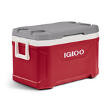 Igloo Latitude 52 Qt Cooler, 49,21 liter koelbox Rood
