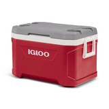 Igloo Latitude 52 Qt Cooler, 49,21 liter koelbox Rood