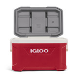 Igloo Latitude 52 Qt Cooler, 49,21 liter koelbox Rood