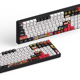 Iqunix F97 Graffiti Diary Wireless Mechanical Keyboard, gaming toetsenbord Zwart/wit, US lay-out, IQUNIX Moonstone, RGB leds, 96%, Hot-swappable, PBT, 2.4GHz | Bluetooth 5.1 | USB-C