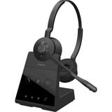 Jabra Engage 75 SE - Stereo on-ear headset Zwart, USB-C, Bluetooth