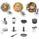 Kenwood Foodprocessor MultiPro Express Weigh+ FDM71.960SS keukenmachine Geborsteld rvs