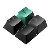 Keychron Cherry Profile Double - Shot PBT Full Set Keycaps - Hacker Mint Grijs/groen, 218 stuks
