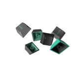Keychron Cherry Profile Double - Shot PBT Full Set Keycaps - Hacker Mint Grijs/groen, 218 stuks