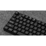 Keychron Low Profile Double Shot PBT Keycap-Set keycaps Wit, 118 Stuks, ANSI Layout