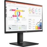 LG 24QP750-B 24" Monitor Zwart, HDMI, 2x DisplayPort, 2x USB-A 3.2 (5 Gbit/s), USB-C