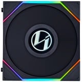 Lian Li UNI FAN TL 120 LCD RGB case fans Zwart, 3 stuks, 120 x 124 x 28 mm, PWM, Incl. controller