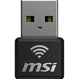 MSI AX1800 Nano WiFi USB Adapter wlan adapter Zwart