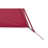 MSR Zoic 1 Backpacking Tent Lichtgrijs/rood