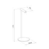 Neomounts ADS11-170SL Headset standaard Zilver